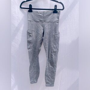 Athleta leggings with side pockets